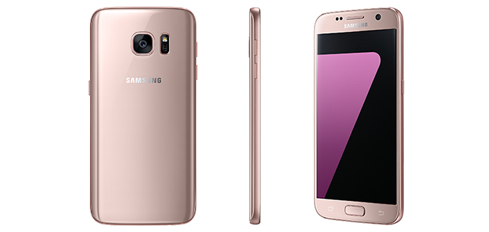 Galaxy S7 pink