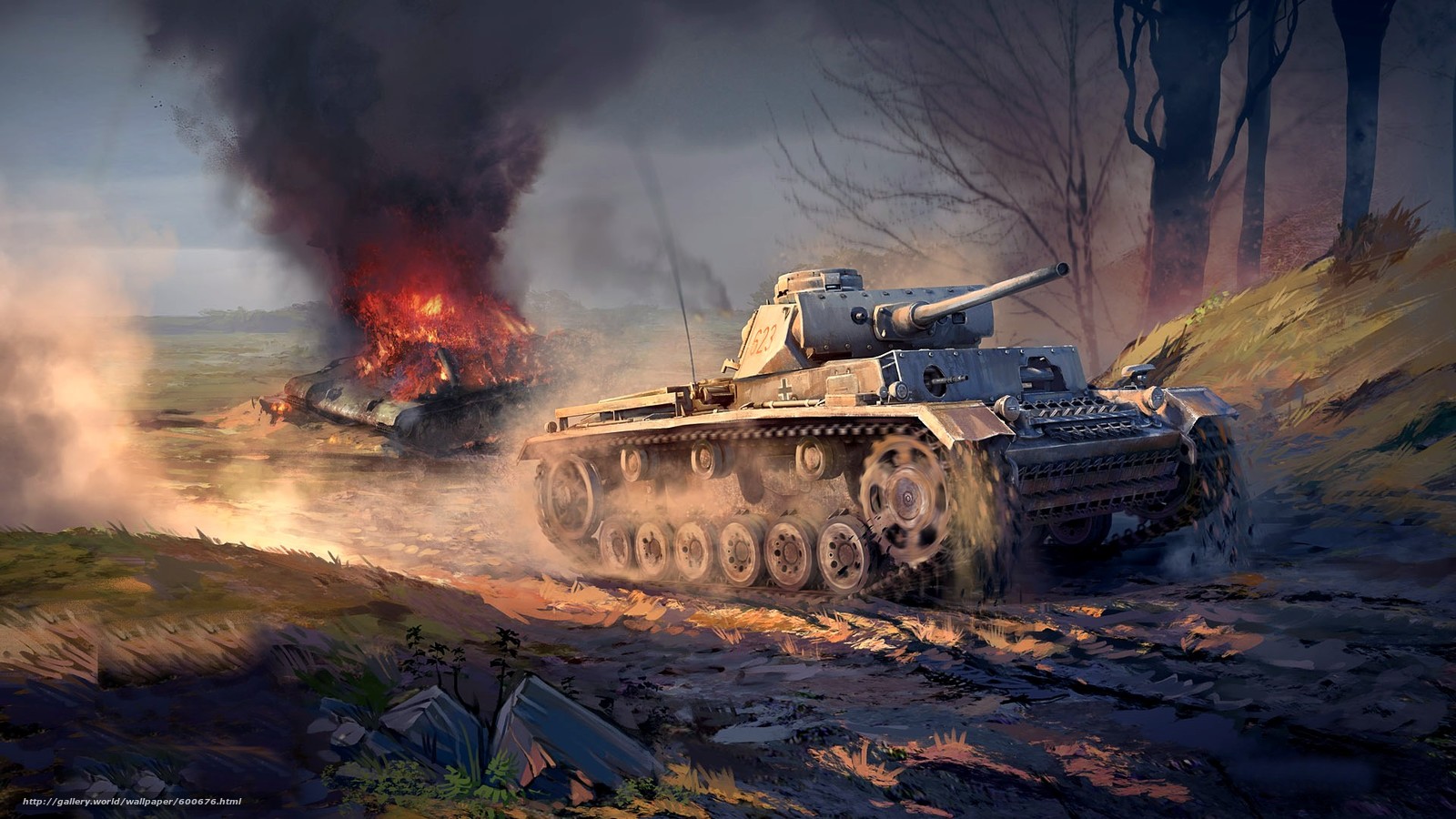 600676_art_tank_boy_voyna_war-thunder_panzer-iii-vs-t-34-_1920x1080_www-gde-fon-com