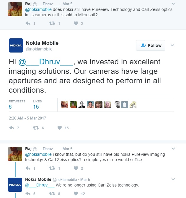 Nokia 8 - Camera