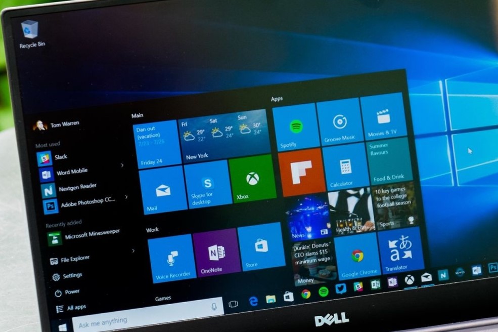 Windows 10 Build 18999