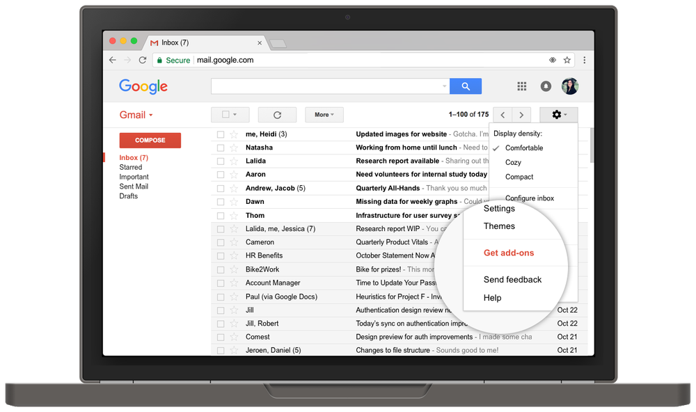 Розширення для пошти Gmail