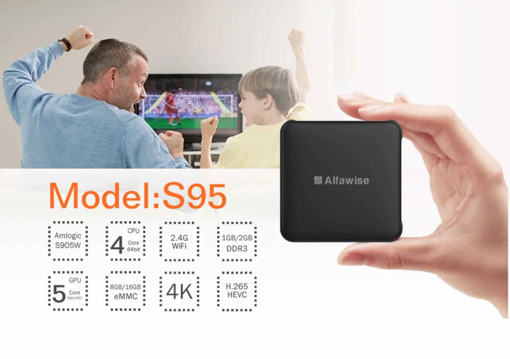 GearBest: Alfawise S95 TV Box GearBest: Alfawise S95 TV Box