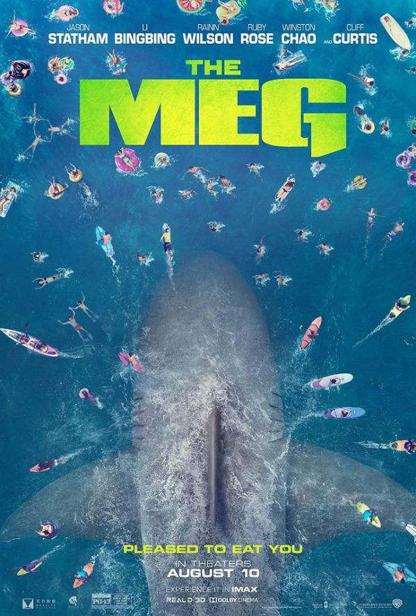 Постер фантастичного фільму «Мег»