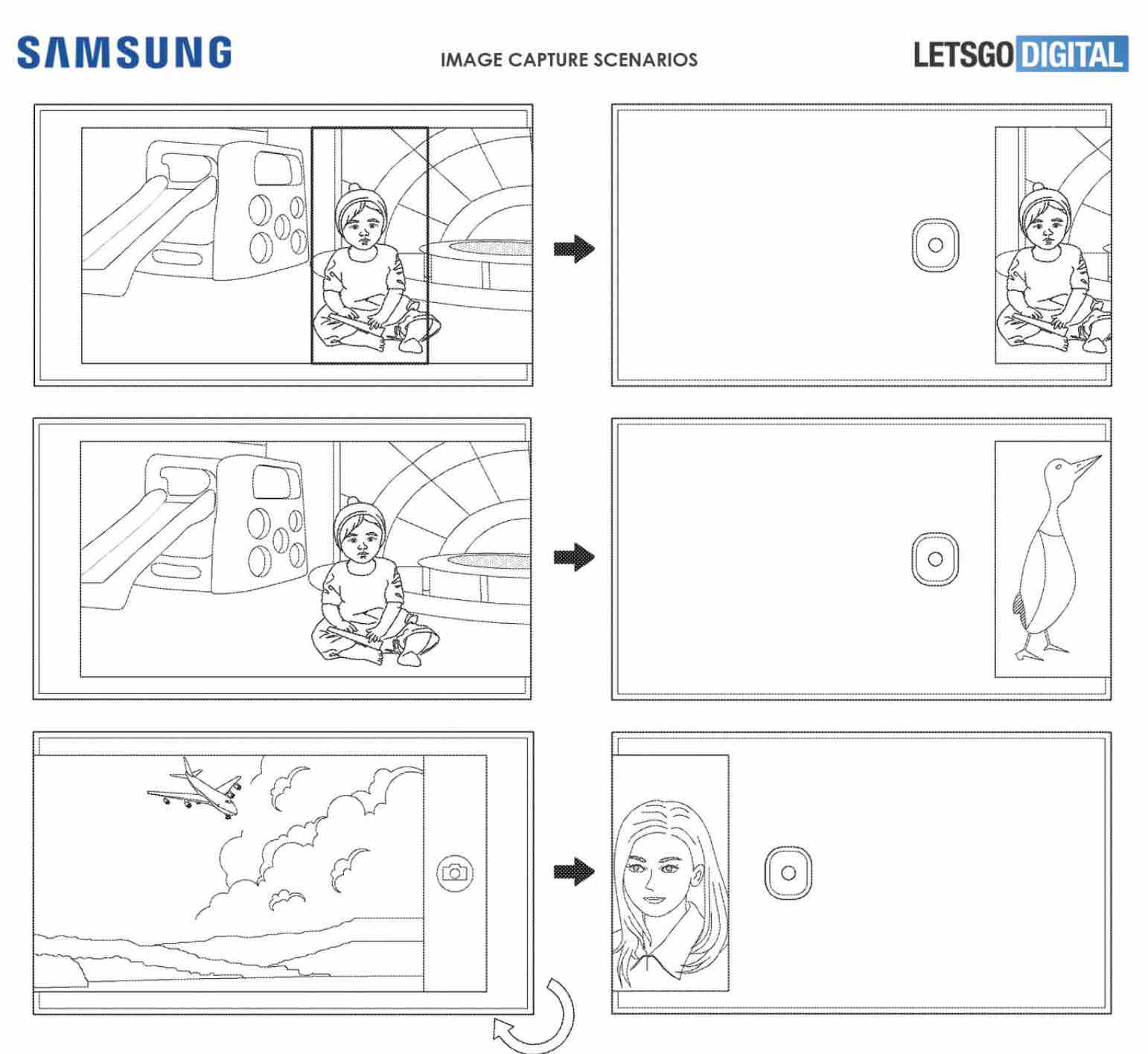 Samsung new patent smartphone