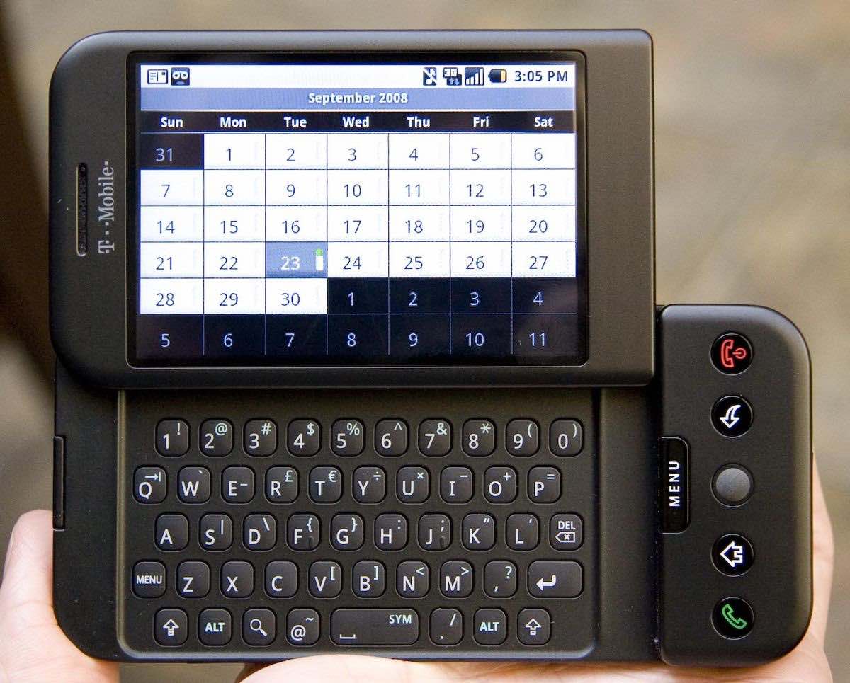 Перший Android-смартфон: HTC Dream або T-Mobile G1