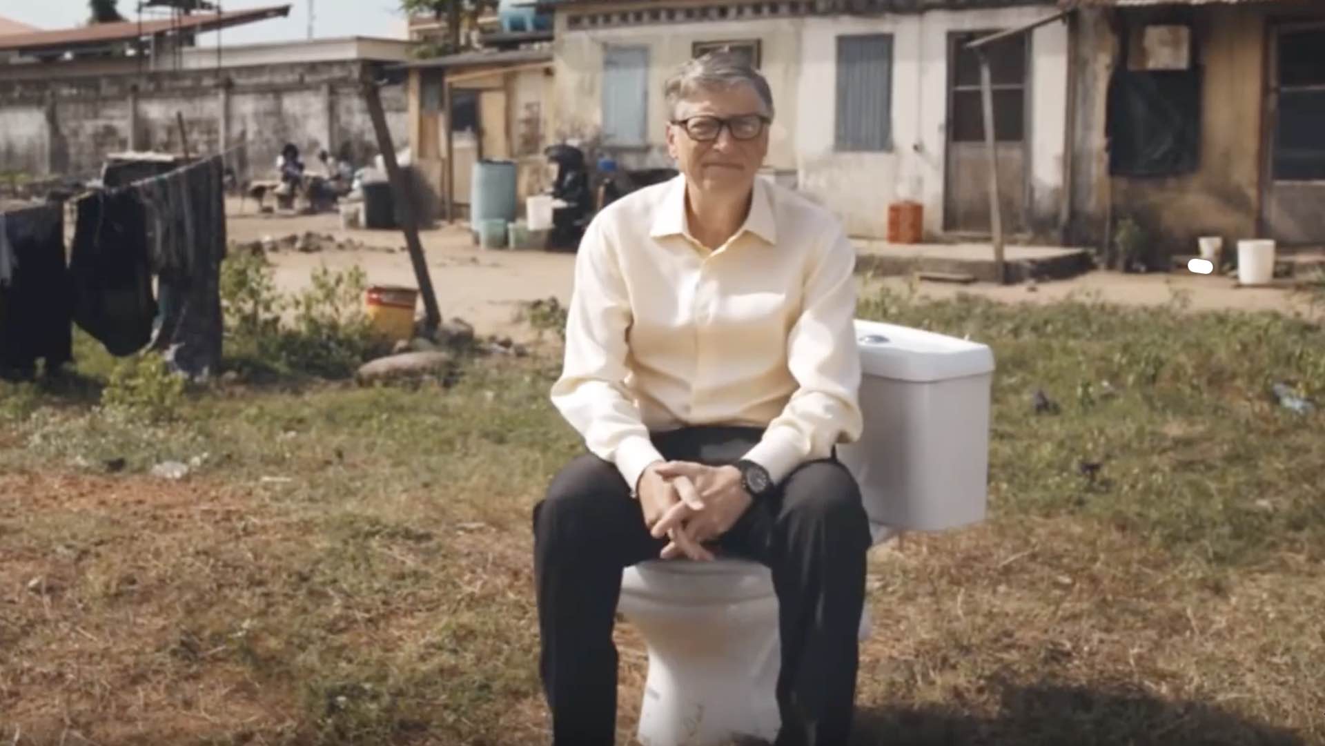 Білл Гейтс та туалет майбутнього