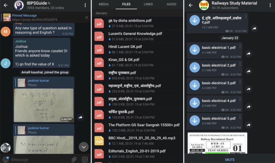 Telegram для Індії став онлайн-платформою для навчання