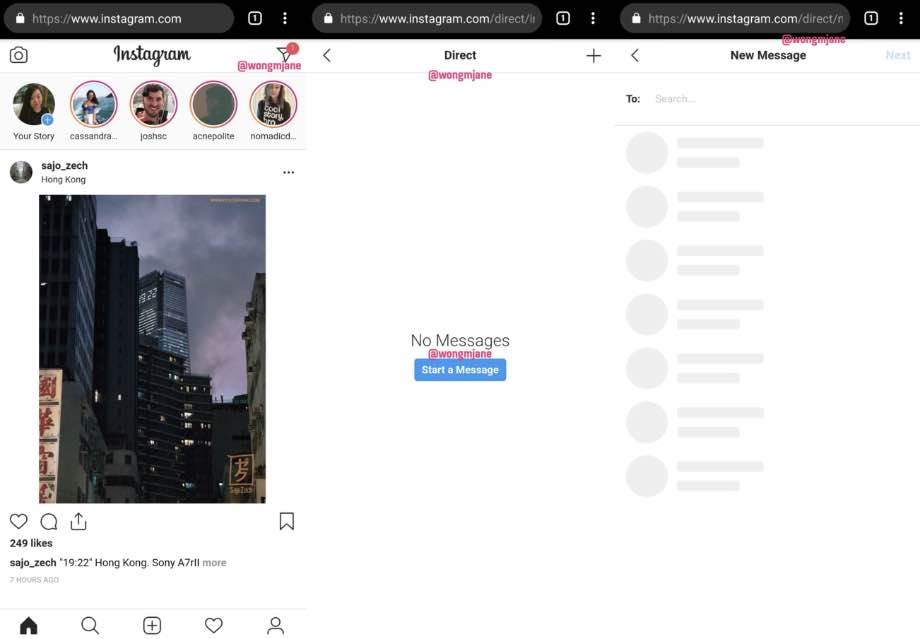Instagram отримає нову функцію для веб-версії
