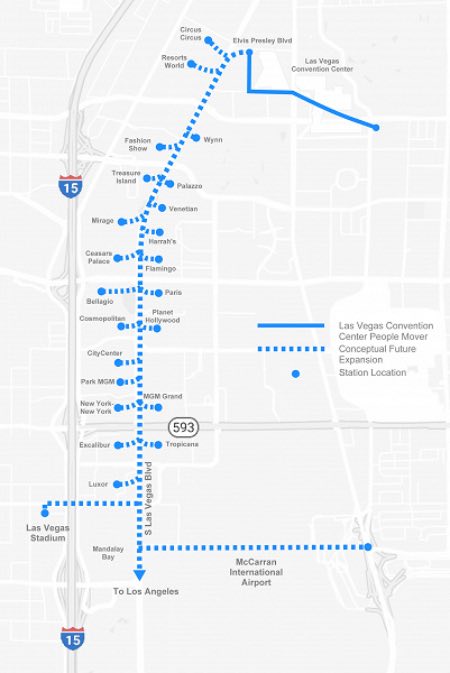 Перші тунелі The Boring Company можуть з'явитися у Лас-Вегасі