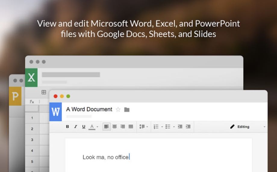 Google Docs отримає вбудовану підтримку файлів Microsoft Office