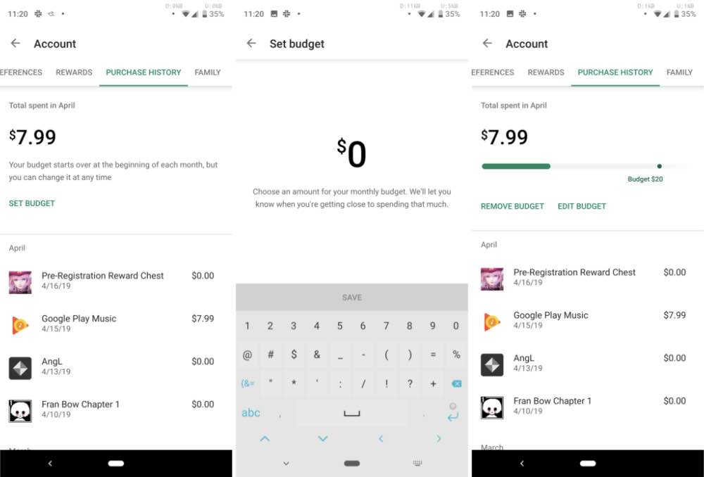 Google Play отримав функцію для контролю бюджету