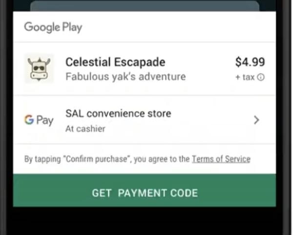 Google Play запустив оплату програм та ігор готівкою