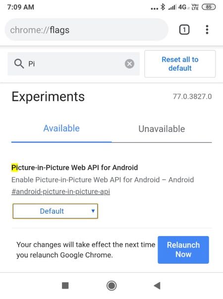 Chrome для Android отримає режим картинка-в-картинці