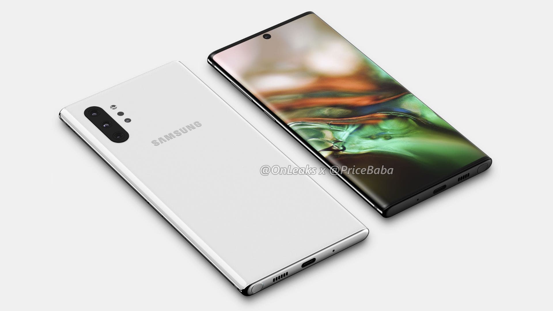 Samsung Galaxy Note10: нові фото підтверджують дизайн флагманів