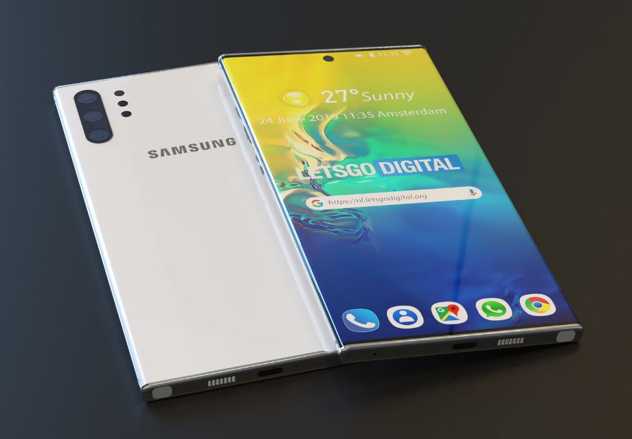 Samsung Galaxy Note10: відомі нові дані та ціни новинок