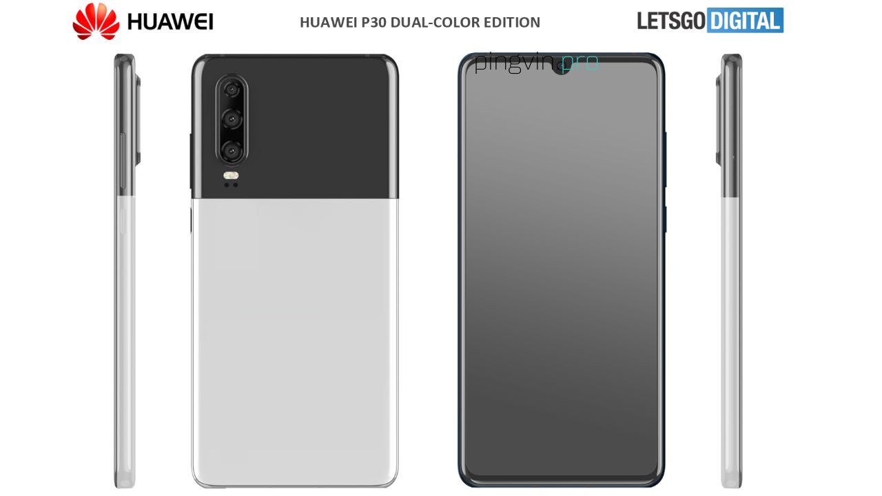 Huawei P30 отримає новий дизайн у стилі Google Pixel