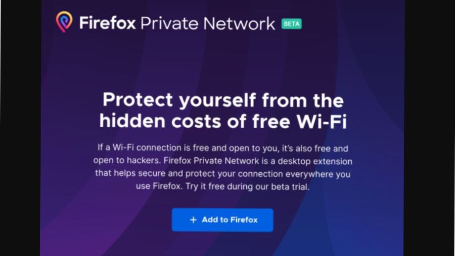 Mozilla представила VPN для користувачів Firefox
