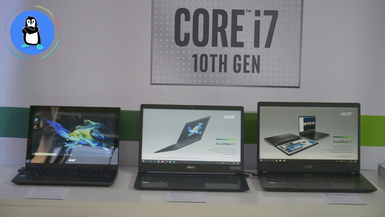 Intel Core 10-го покоління (ноутбуки Acer)