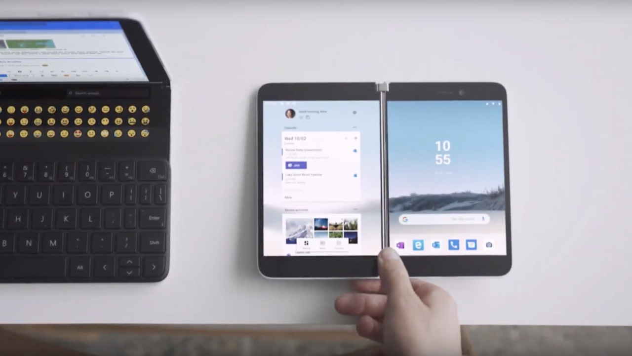 Microsoft представив складний смартфон Surface Duo на Android