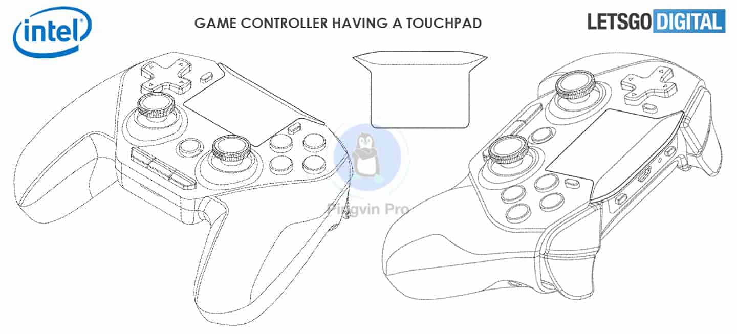 Intel Сontoller with touchpad