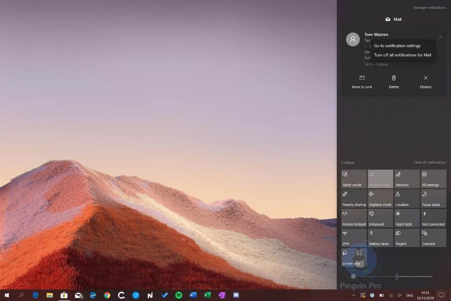 Microsoft листопадне оновлення для Windows 10