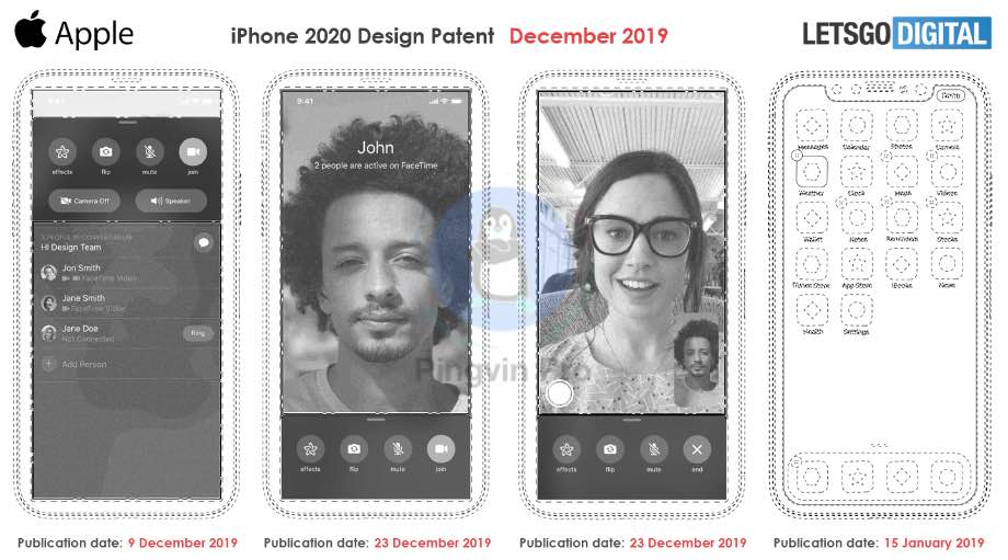 Патент iPhone 2020