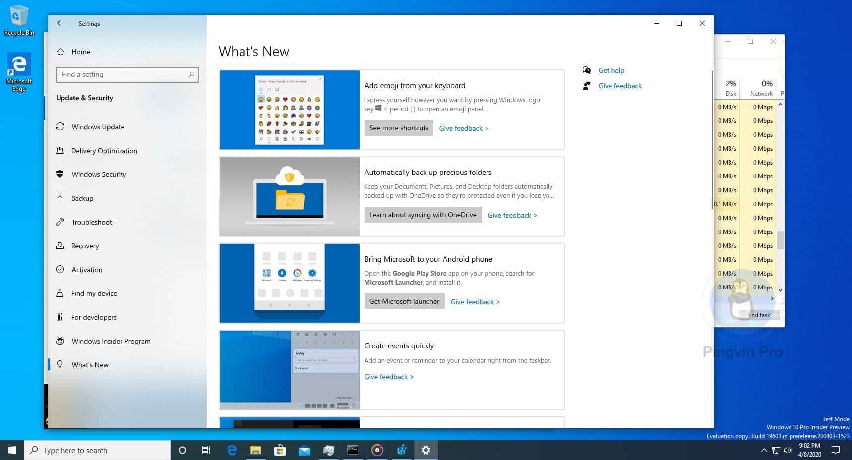Microsoft додасть розділ «Що нового» в налаштування Windows 10