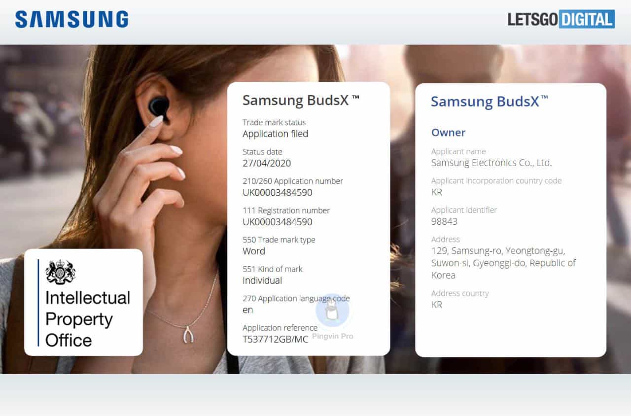 Samsung випустить нові фітнес-навушники Samsung BudsX