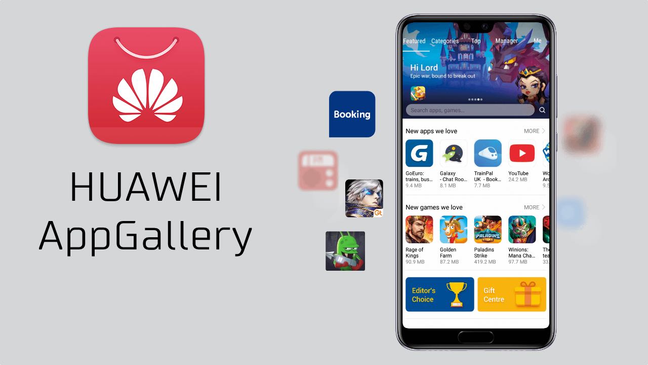 Huawei AppGallery (Huawei Mobile Services)
