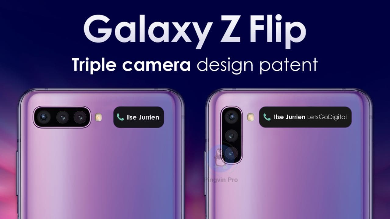 Samsung експериментує з камерами в Galaxy Z Flip 2