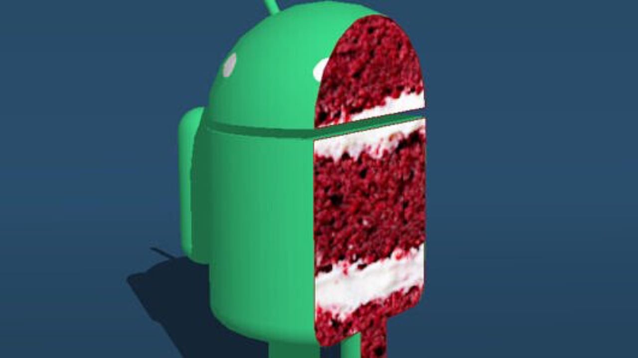 Android-смартфонів / Android 11 R Red Velvet Cake | Android 12