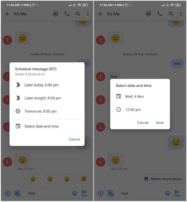 Google Messages отримає функцію запланованих повідомлень