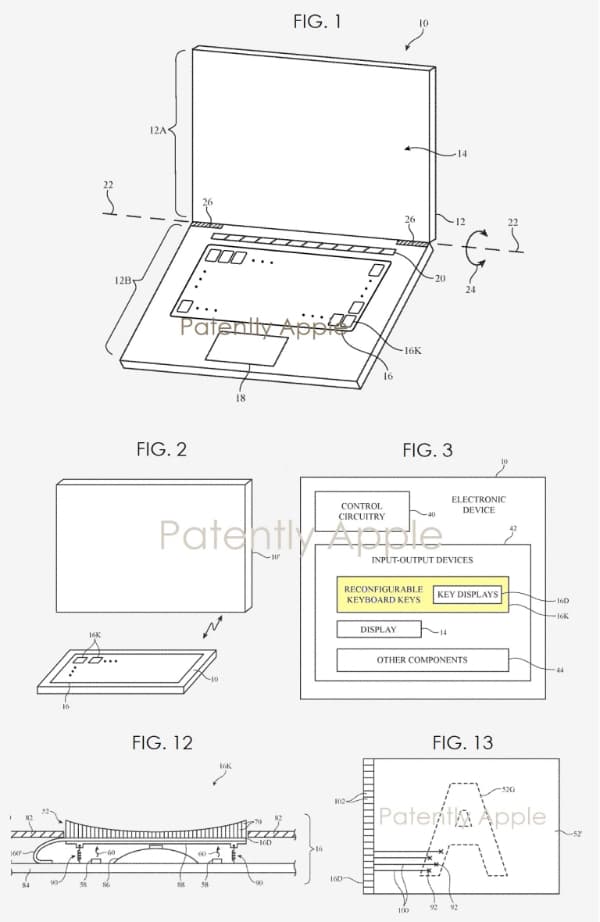 Apple запатентувала унікальну технологію для клавіатури