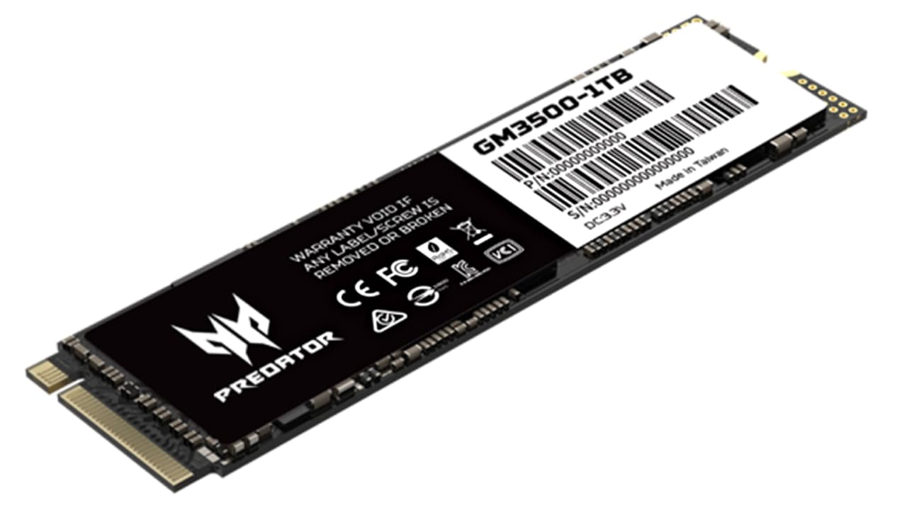 Predator GM3500 (PCIe Gen 3x4 - NVMe 1.3 - BIWIN)