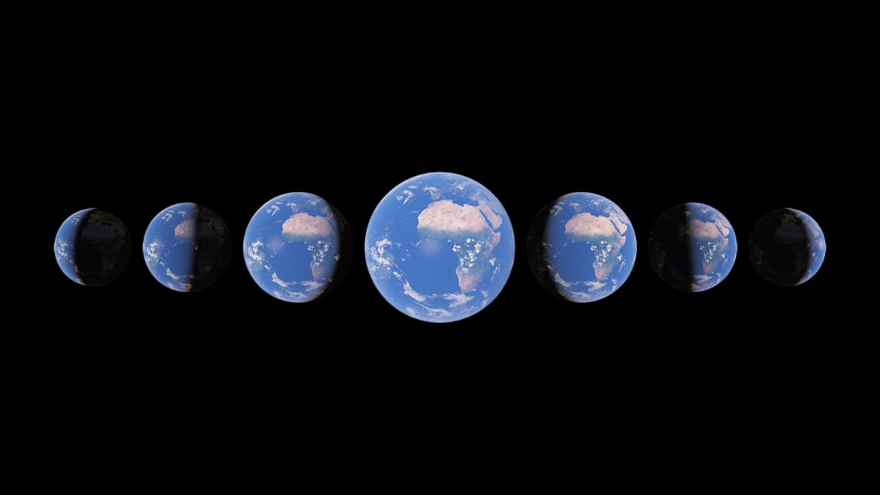 Timelapse Google Планета Земля