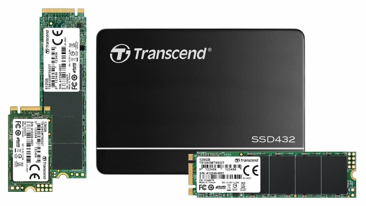 Transcend SSD без буфера DRAM (MTE632T - MTS932T - MTS532T - SSD432K)
