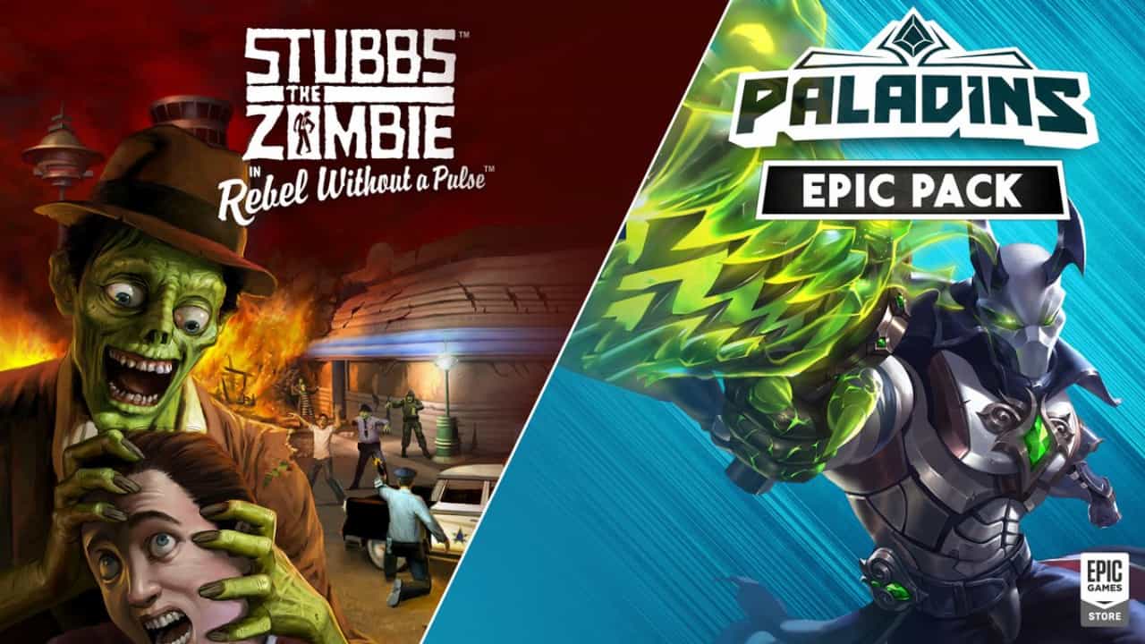 Stubbs the Zombie in Rebel Without a Pulse - набір Epic для гри Paladins