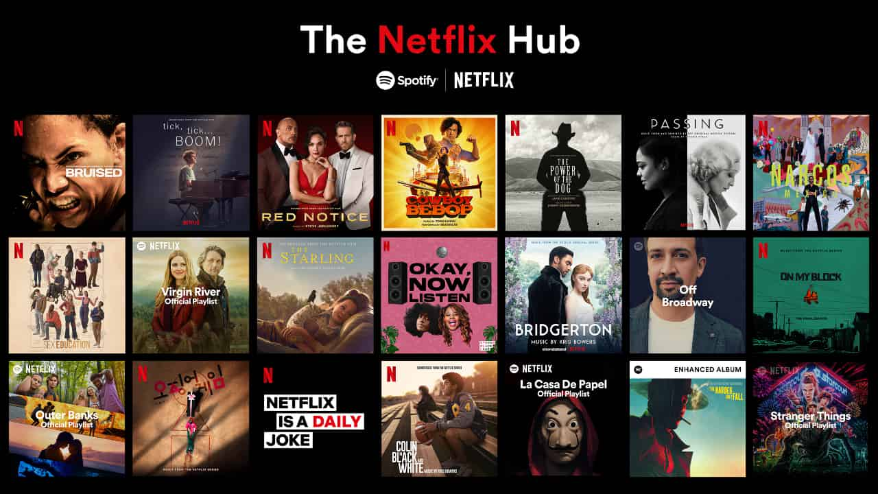 Netflix Hub: у Spotify з’явилася сторінка з саундтреками серіалів