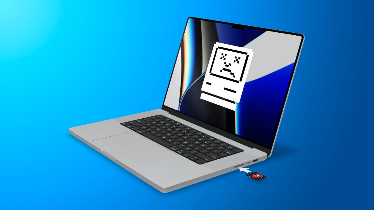 Apple MacBook Pro 14.2 та 16.2 – відмова в читанні SD-карт