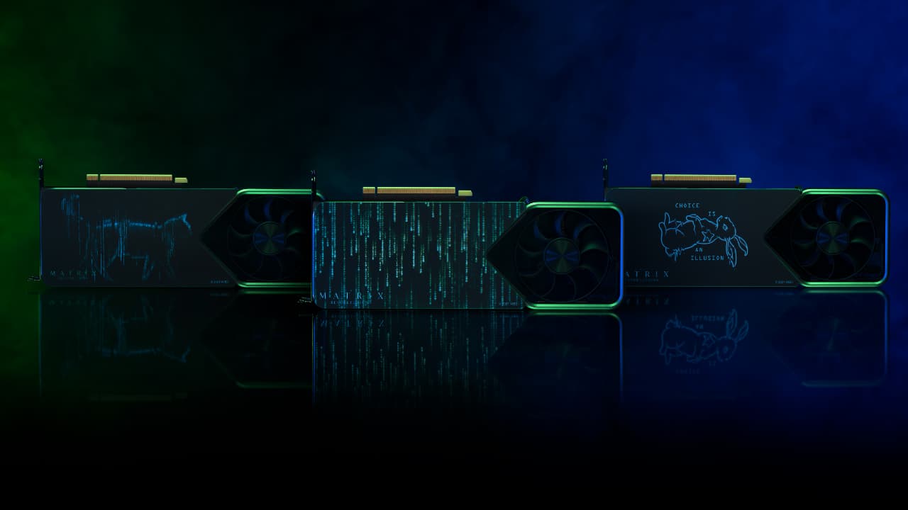 NVIDIA випустила ПК і відеокарти у стилі фільму «Матриця: Воскресіння»