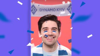 Viber AR-маска Динамо Київ
