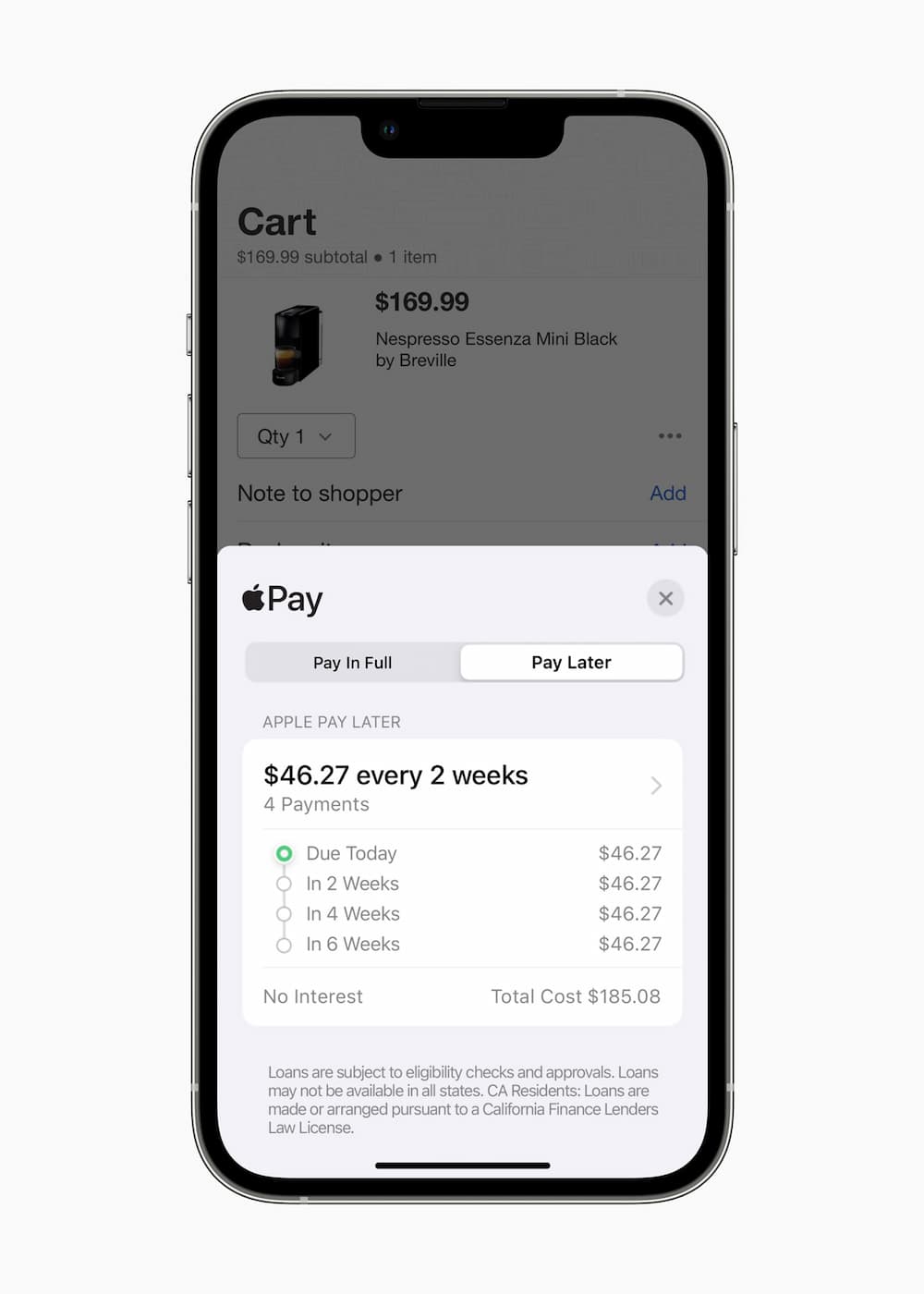 Apple Pay Later - Apple Pay плати пізніше