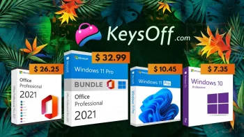 Весняні знижки у Keysoff: Windows 11, Windows 10, Office та інше ПЗ
