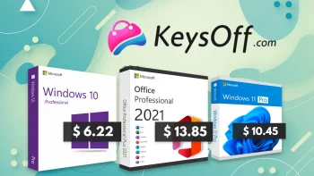 Keysoff - MS Office 2021 або Windows 10 : Windows 11 (дешеві та ліцензійні ключі)
