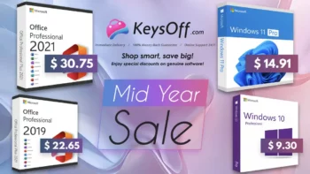Шалений розпродаж - Keysoff (Microsoft Office, Windows)