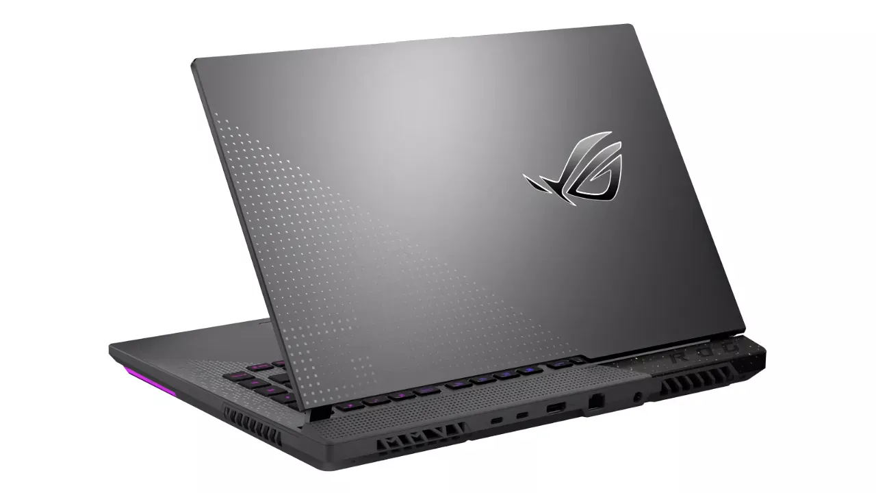 ASUS ROG Strix G15 G513RW (вид ззаду)