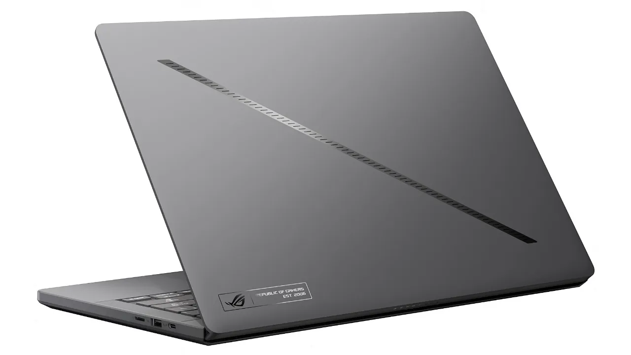 ASUS ROG Zephyrus G14 GA403UI QS024W (вид ззаду)
