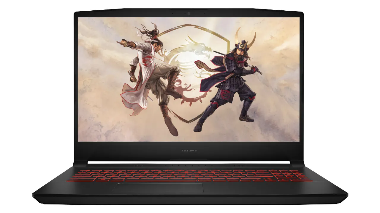 MSI Katana GF66 12UE (вид спереду)
