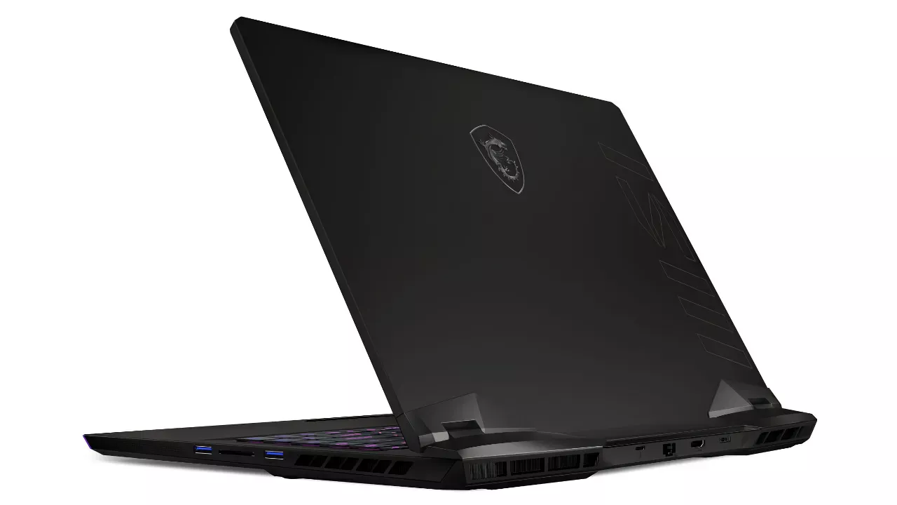 MSI Raider GE67 HX 12UHS (вид ззаду)