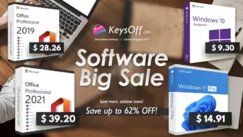 Пожиттєва ліцензія Microsoft Office 2021 та Windows 11 Pro (Keysoff)